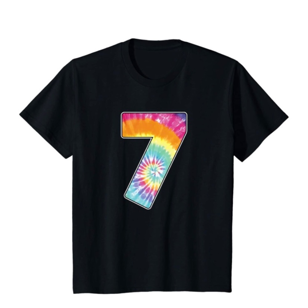 Tie Die “7” Tee